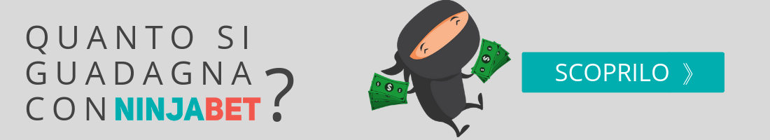 ninjabet-matched betting-quanto si guadagna